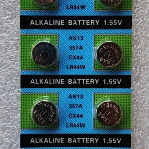 ##REDUCED TO CLEAR## 2Pack LR44W 1.55v Alkaline Button battery