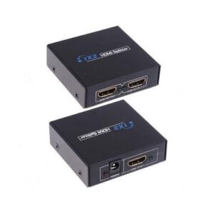 HDMI Splitter 1 x 2 Way – Connect One HDMI Source to Two Displays Simultaneously | 4K Resolution Support