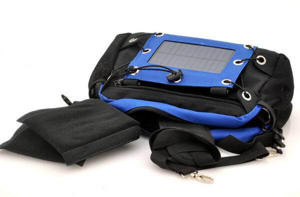 Camera Bag with Solar Panel - 2200mAh - Electromann SA