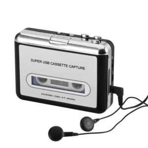 Convert Cassette Tapes to MP3 with the 12V 10W USB Stereo Cassette Capture Transducer