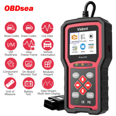 iEasy320HD Truck Diagnostic | OBDII/EOBD CAN Code Reader - (Diesel & Petrol)